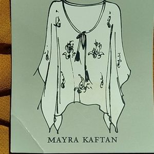 MAYRA BLACK KAFTAN